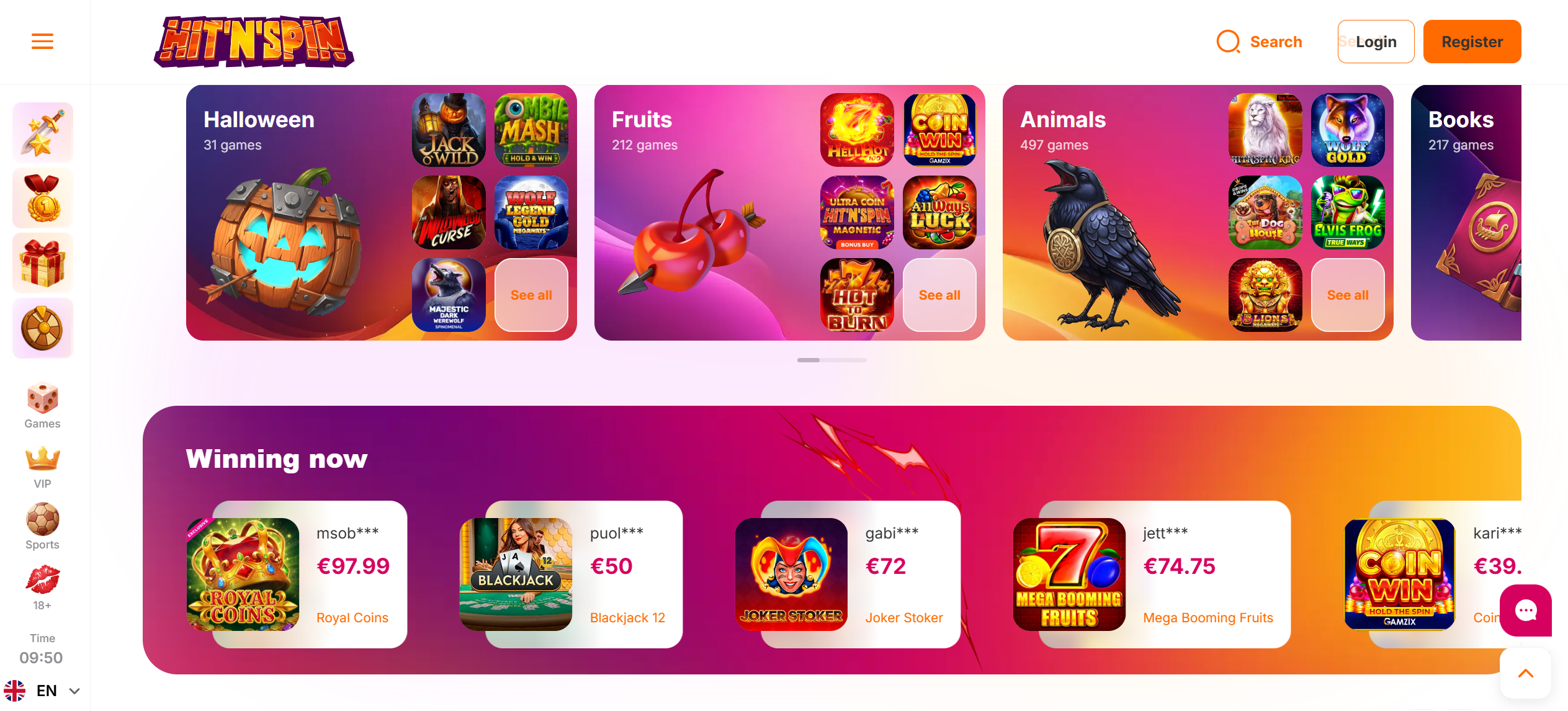 Hit'nSpin Casino